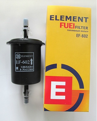 Фильтр топливный ЭЛЕМЕНТ ЕF-602 ВАЗ (клипса)