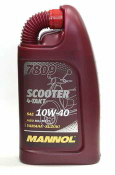 Масло  Mannol  4-Takt Scooter/10W40 (1л)