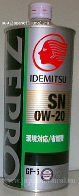 Масло моторное Idemitsu ZEPRO ECO Medalist (мет. банка) 0W20, 1л