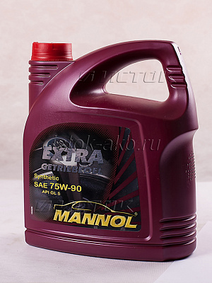 Масло трансмиссионное Mannol Extra Getriebeoel 75W90, 4л