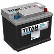 Аккумулятор TITAN EUROSILVER 74Ач 700А 12V обратная полярность низк Евро Конус размер 276*175*175