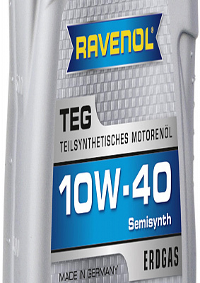 Моторное масло Ravenol Teg 10W40, 5л